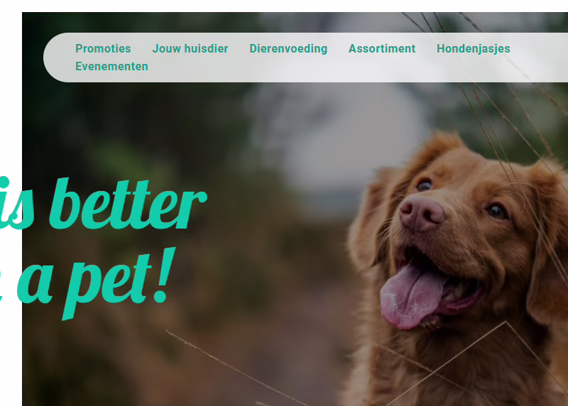 Dierenspeciaalzaak Troetels