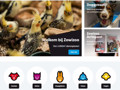 Dierenspeciaalzaak Zowizoo